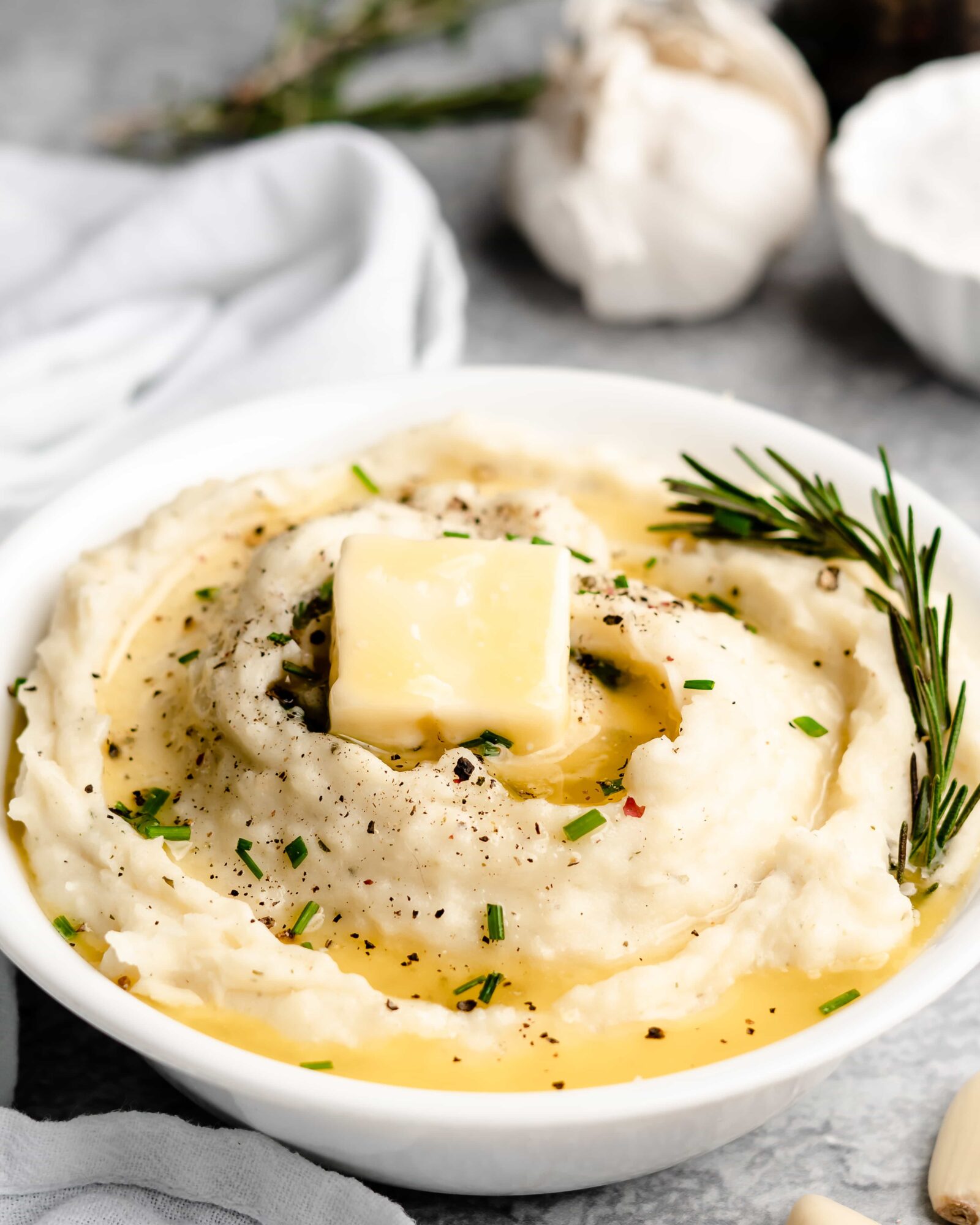 Easy Garlic Mashed Potatoes - Food Duchess