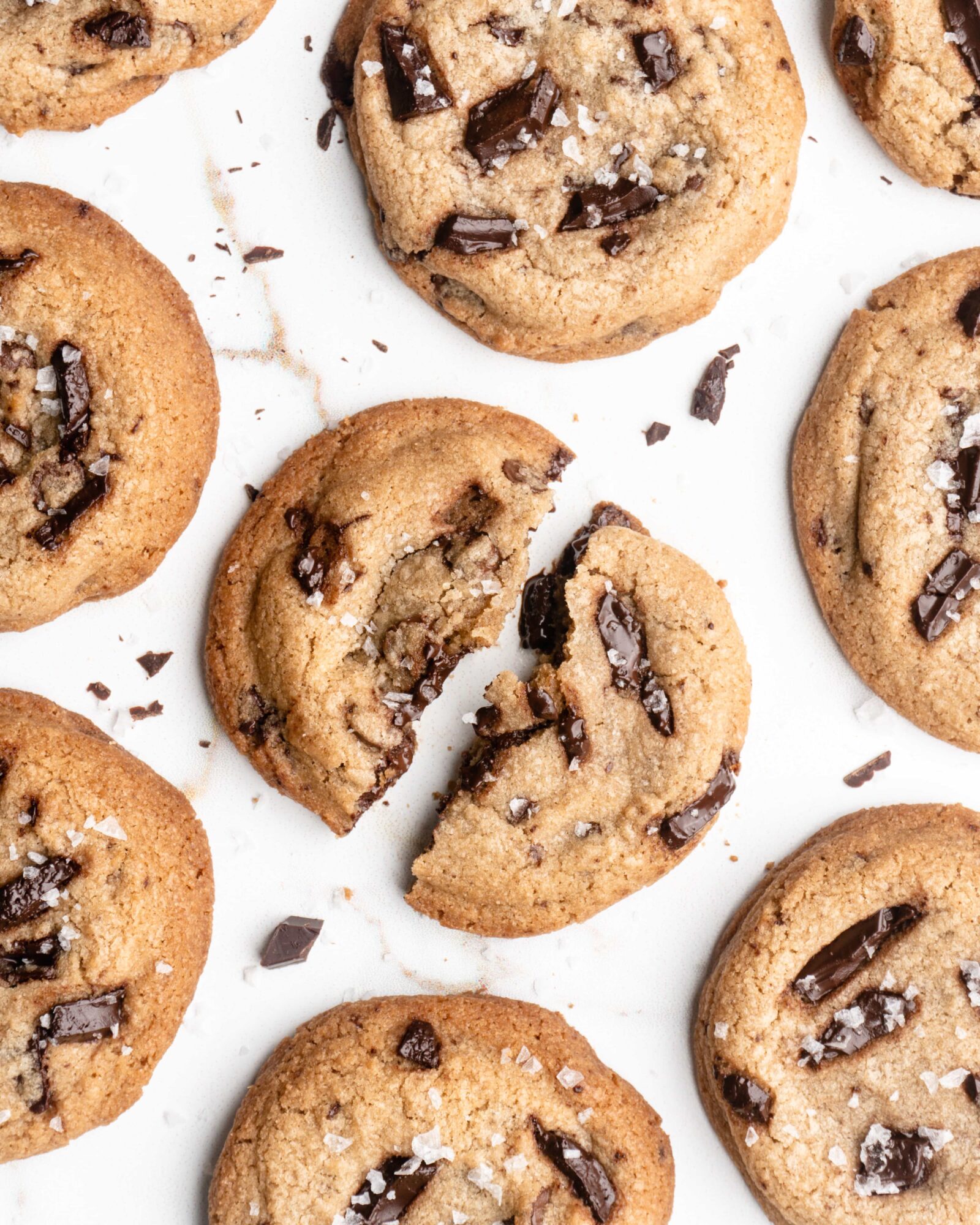 Classic Chewy Browned Butter Chocolate Chip Cookies