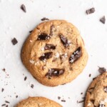 These Browned Butter Chocolate Chip Cookies are the cookies of your dreams! Perfectly chewy and full of awesome cookie flavor!