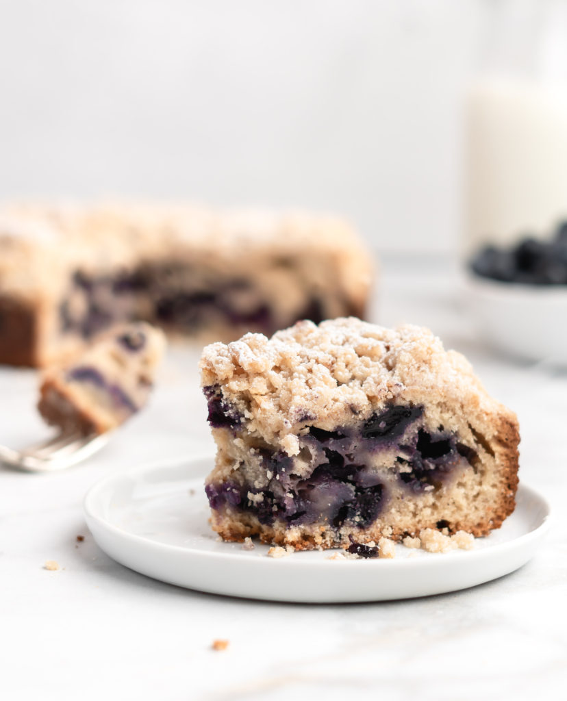Blueberry Coffee Cake with Brown Butter Streusel - Food Duchess