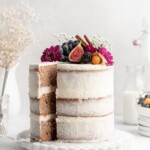 This Cardamom Chai Layer Cake is full of warm and spicy flavors!