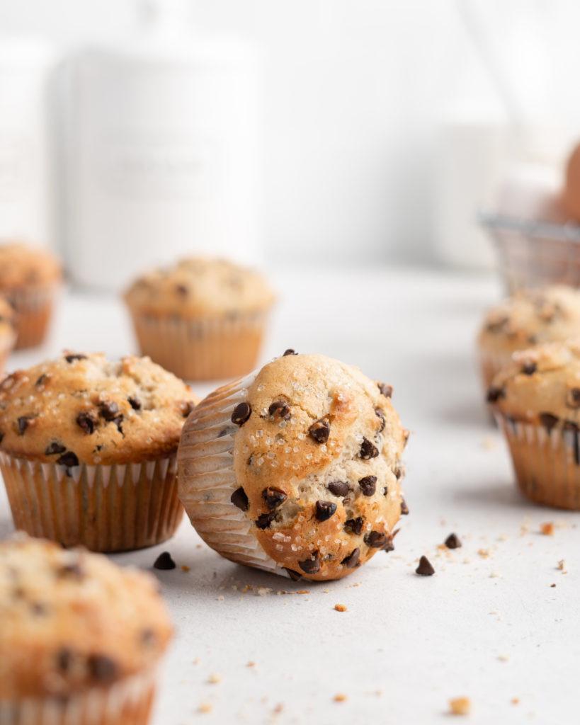 Bakery-Style Chocolate Chip Muffins - Sally's Baking Addiction