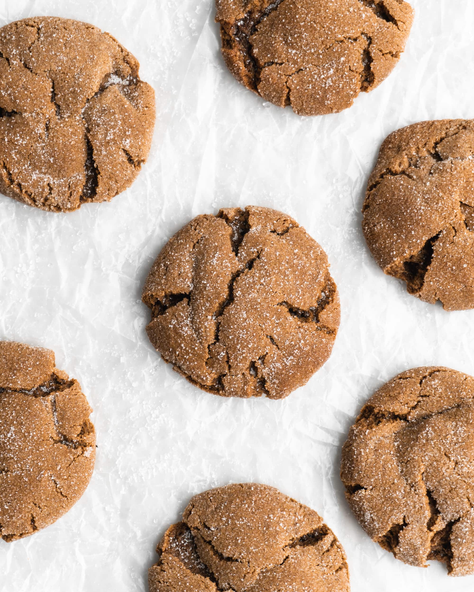 Cardamom Gingerbread Molasses Cookies - Food Duchess