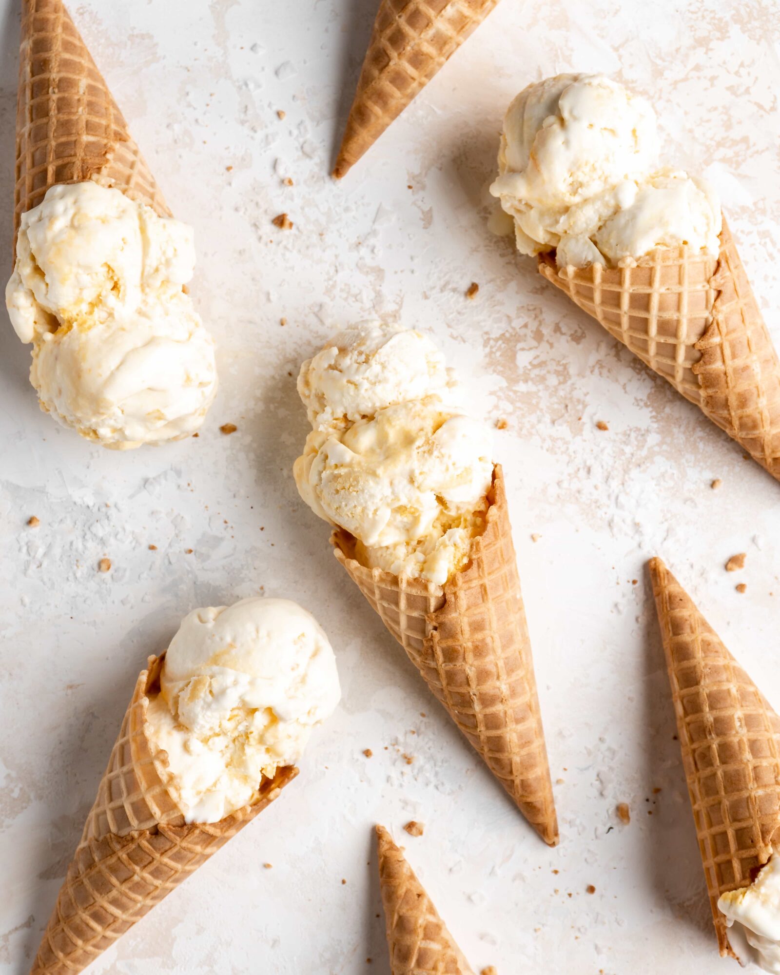 Sea Salt & Honey No-Churn Ice Cream