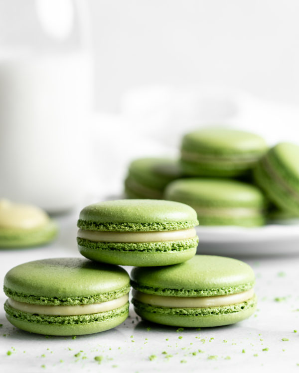 Matcha Green Tea Macarons - Food Duchess