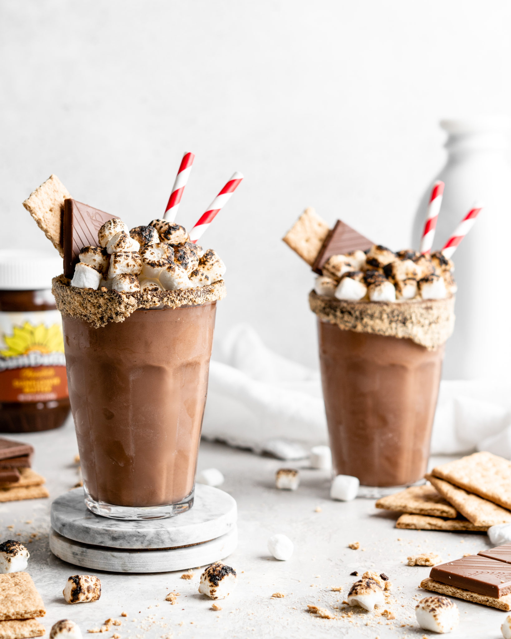 SunButter S'mores Milkshake - Food Duchess